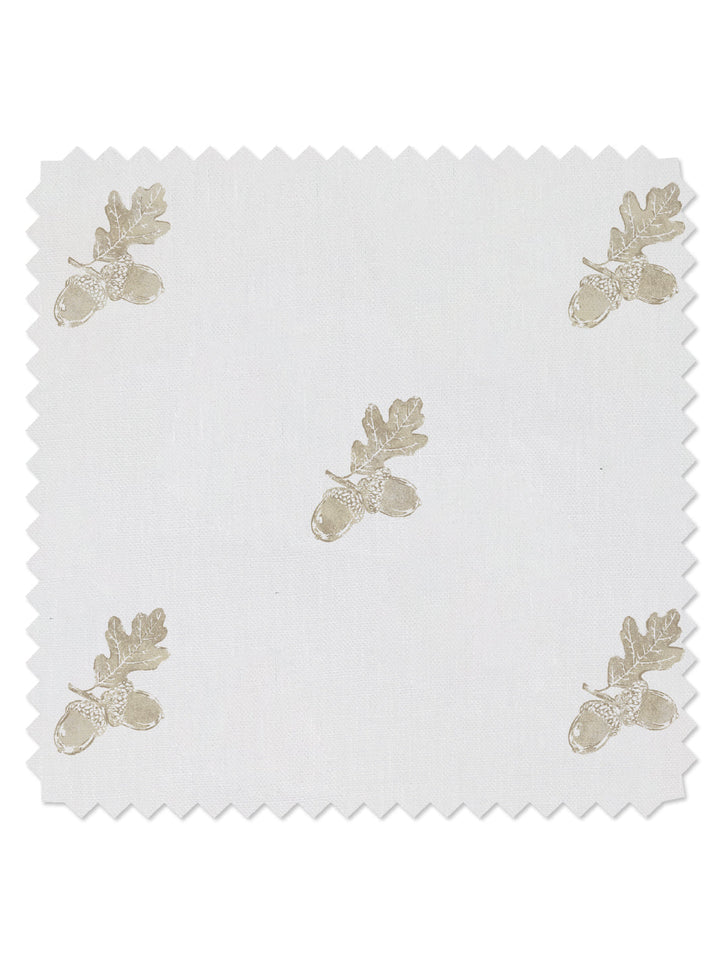 valley acorn linen fabric by nathan turner neutral