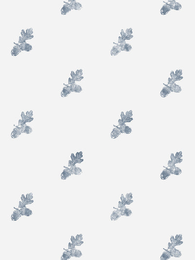 valley acorn wallpaper by nathan turner blue