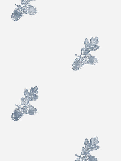 valley acorn wallpaper by nathan turner blue