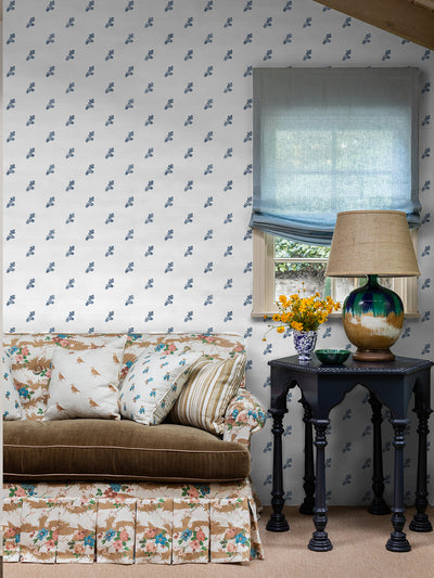 valley acorn wallpaper by nathan turner darker blue