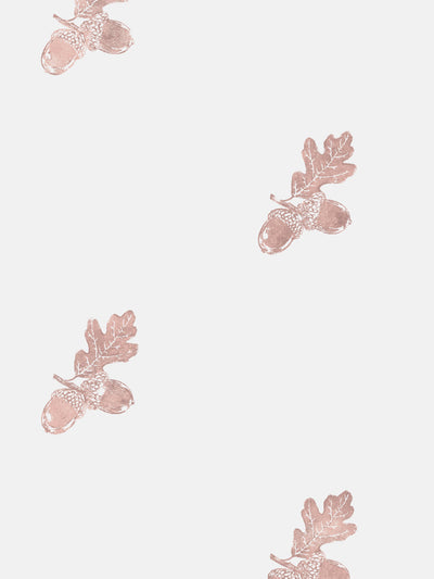valley acorn wallpaper by nathan turner pink