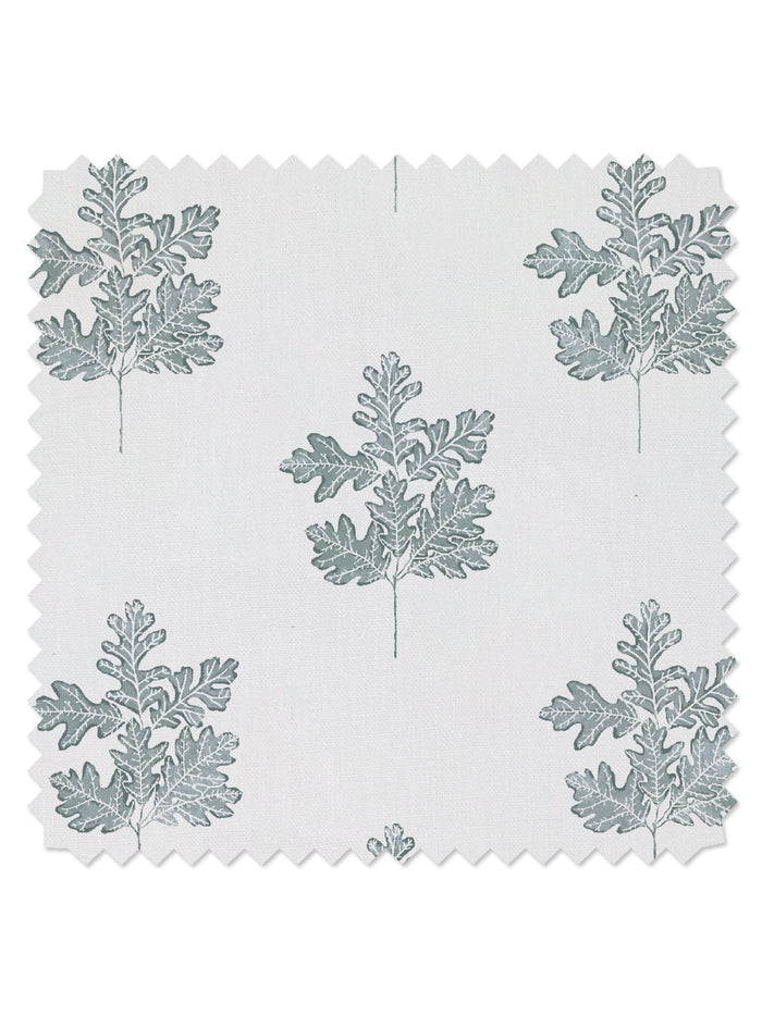'Valley Oak Leaf' Linen Fabric by Nathan Turner - Sage