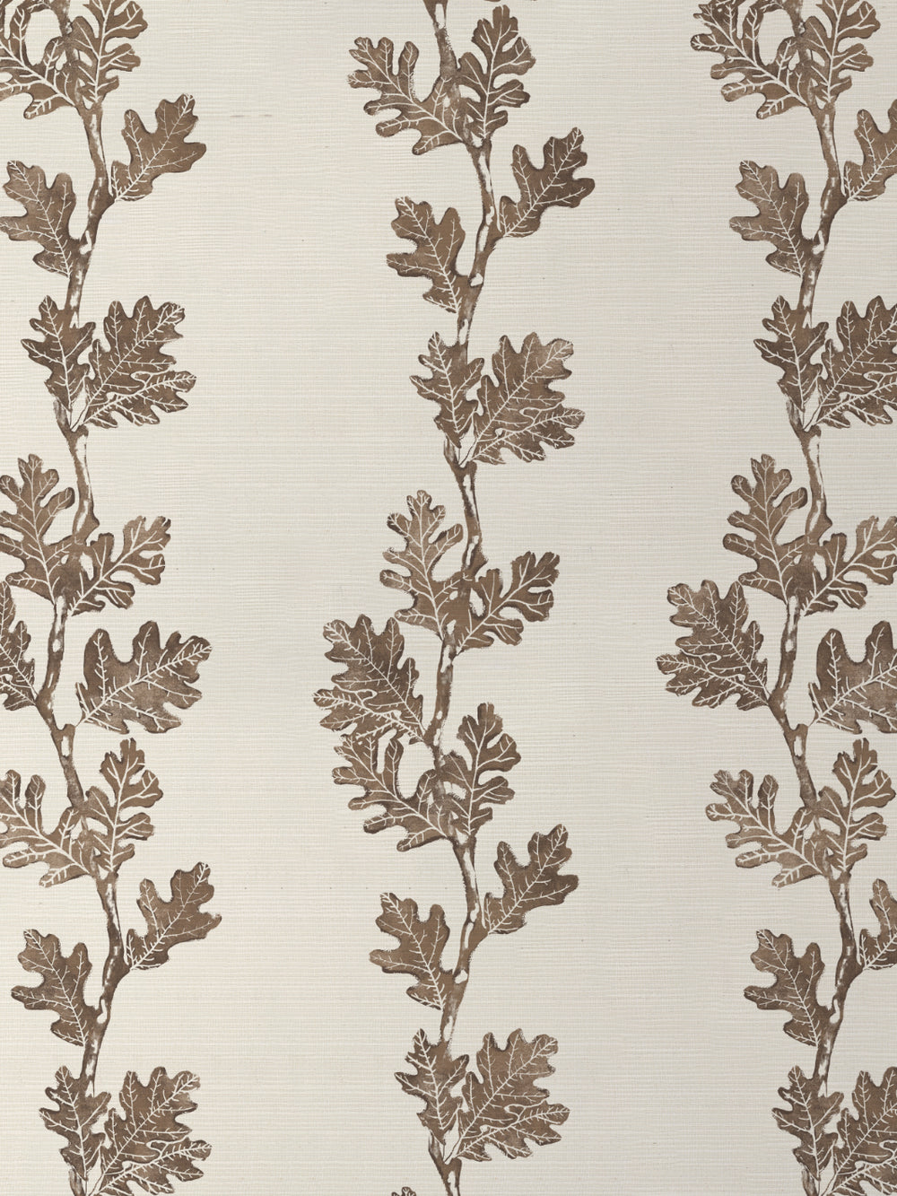 valley oak stripe grasscloth wallpaper by nathan turner brown