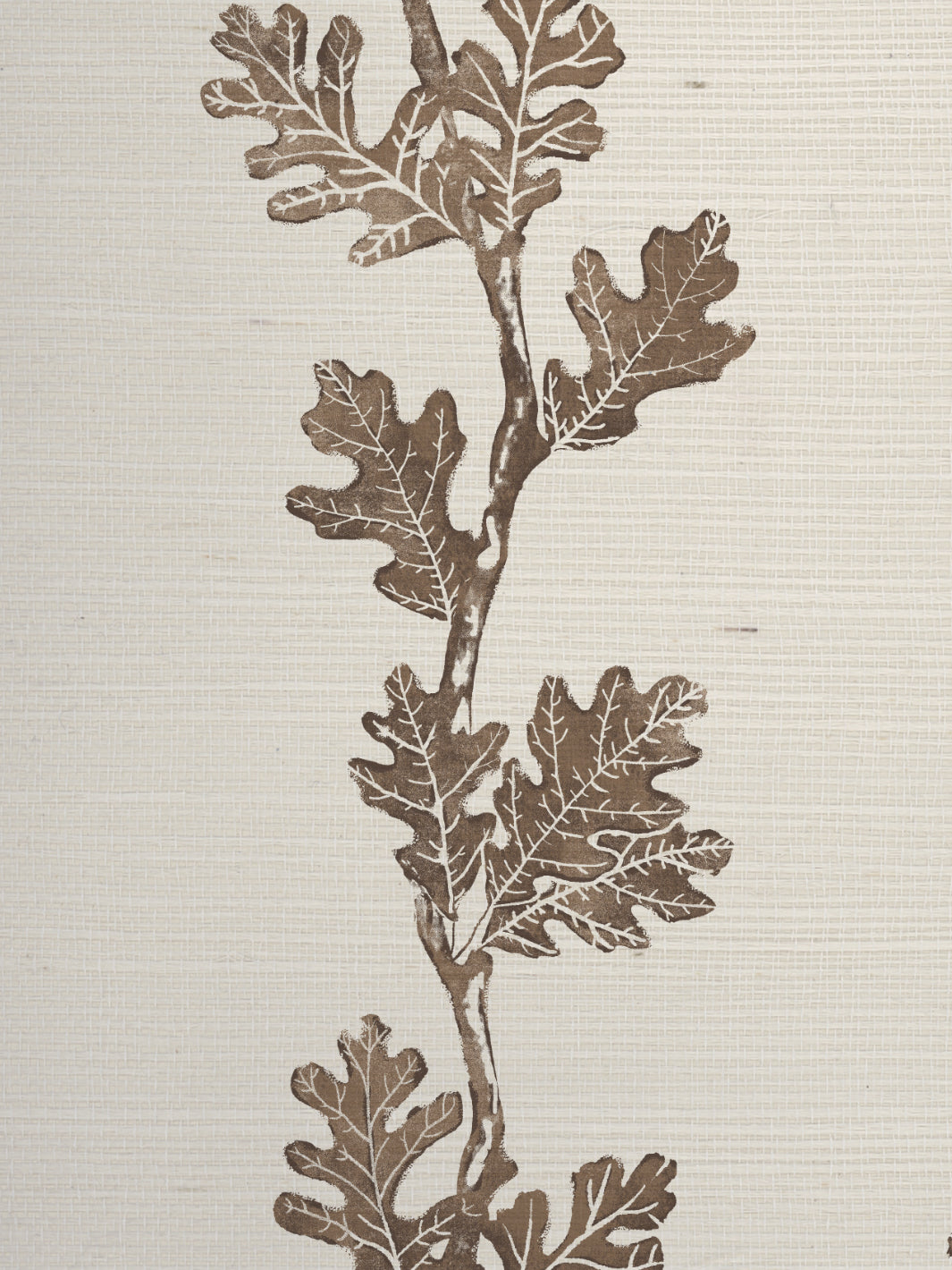 valley oak stripe grasscloth wallpaper by nathan turner brown