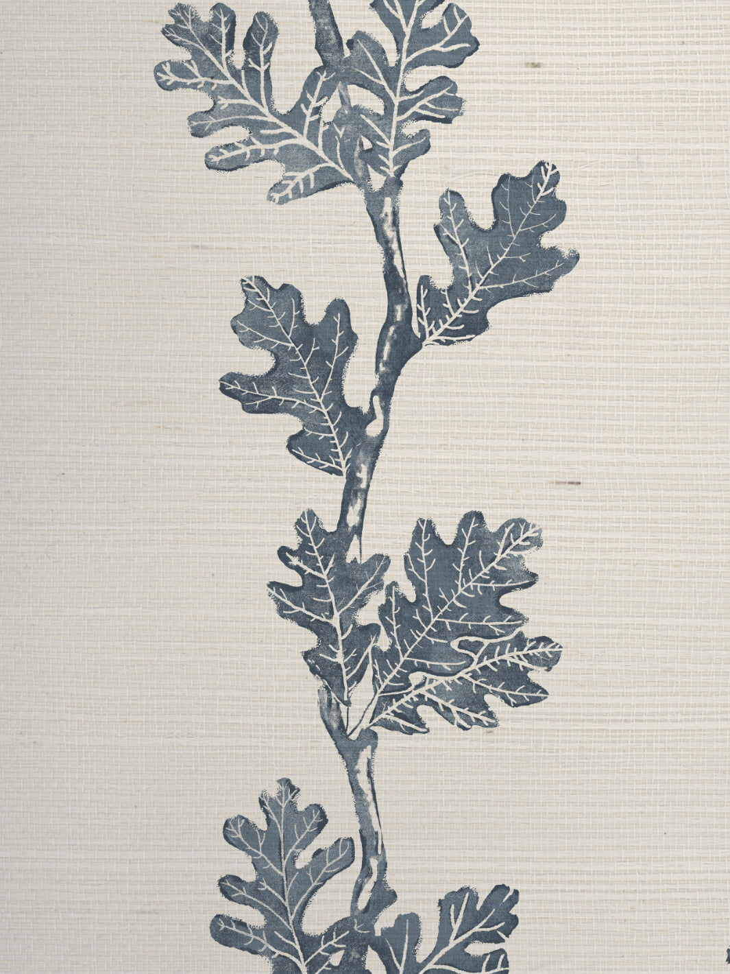 valley oak stripe grasscloth wallpaper by nathan turner darker blue