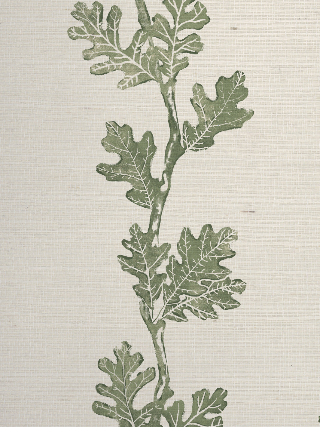 valley oak stripe grasscloth wallpaper by nathan turner green