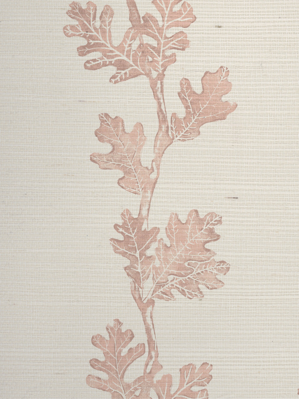 valley oak stripe grasscloth wallpaper by nathan turner pink
