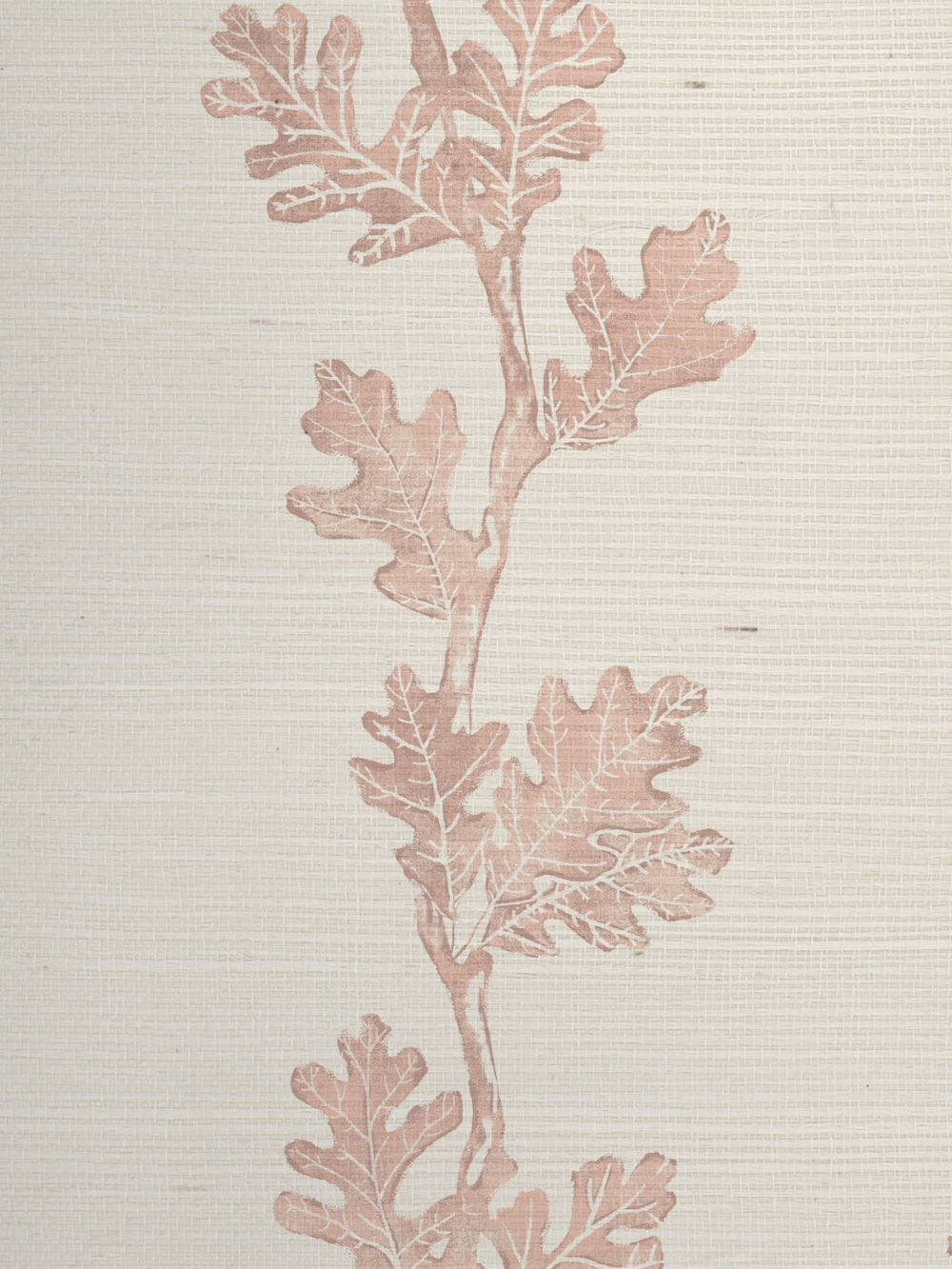 valley oak stripe grasscloth wallpaper by nathan turner pink
