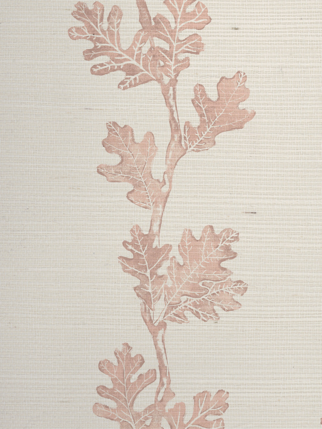 valley oak stripe grasscloth wallpaper by nathan turner pink