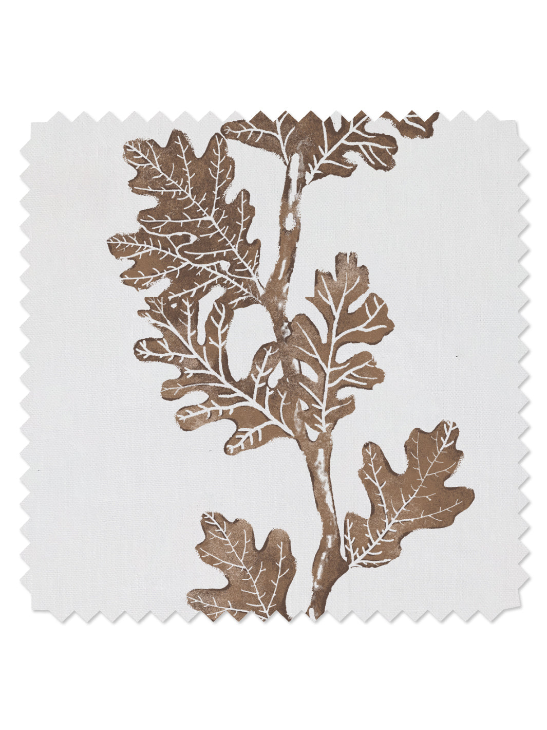 valley oak stripe linen fabric by nathan turner brown