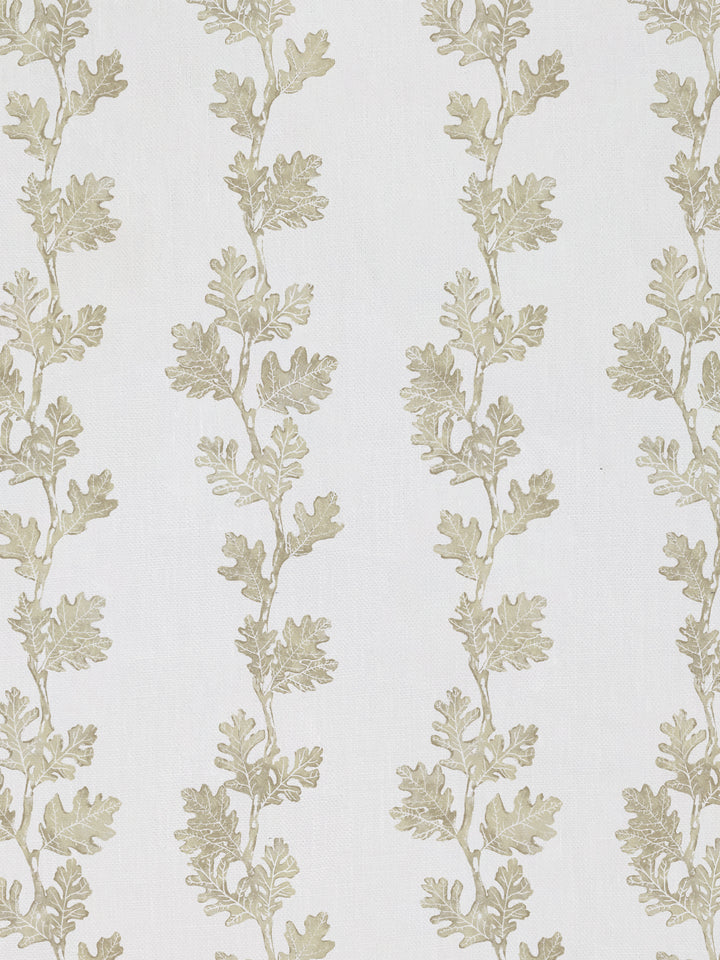 valley oak stripe linen fabric by nathan turner neutral