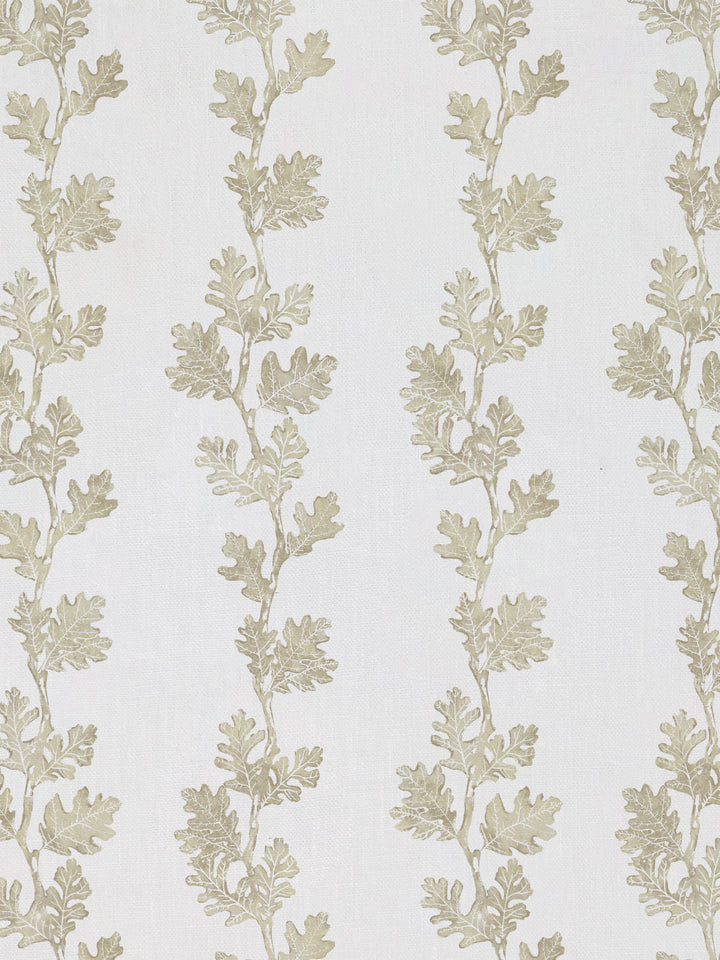 valley oak stripe linen fabric by nathan turner neutral