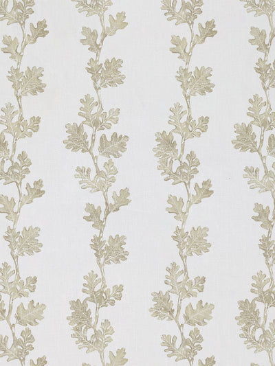 'Valley Oak Stripe' Linen Fabric by Nathan Turner - Neutral