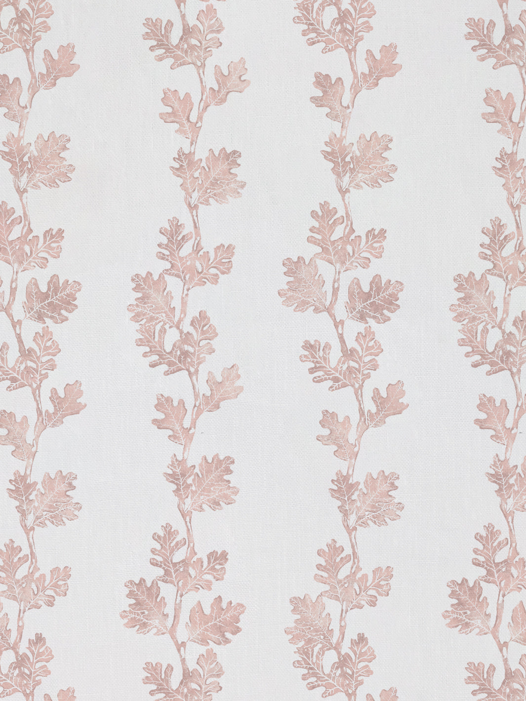'Valley Oak Stripe' Linen Fabric by Nathan Turner - Pink