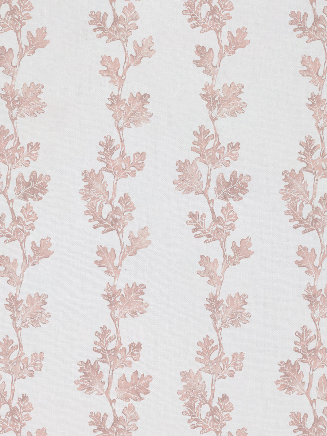 Valley Oak Stripe' Linen Fabric by Nathan Turner - Pink