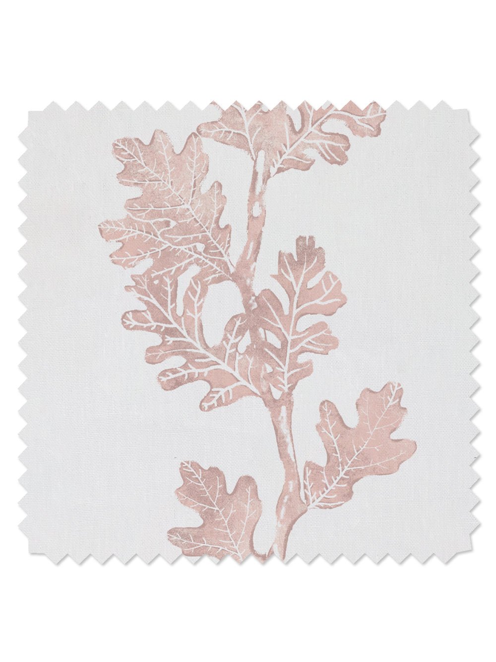 valley oak stripe linen fabric by nathan turner pink