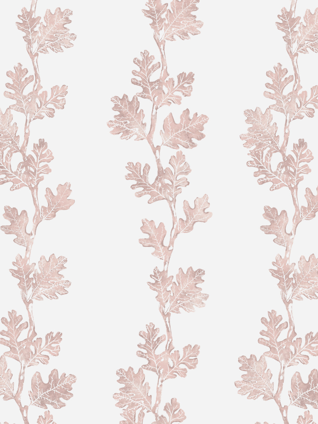 'Valley Oak Stripe' Wallpaper by Nathan Turner - Pink