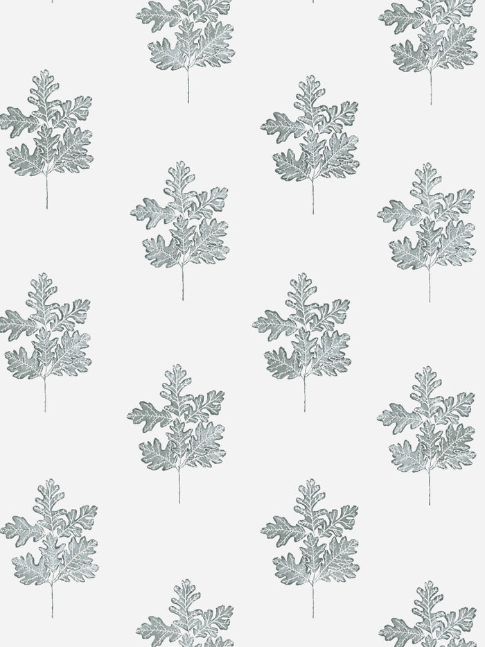 'Valley Oak Leaf' Wallpaper by Nathan Turner - Sage