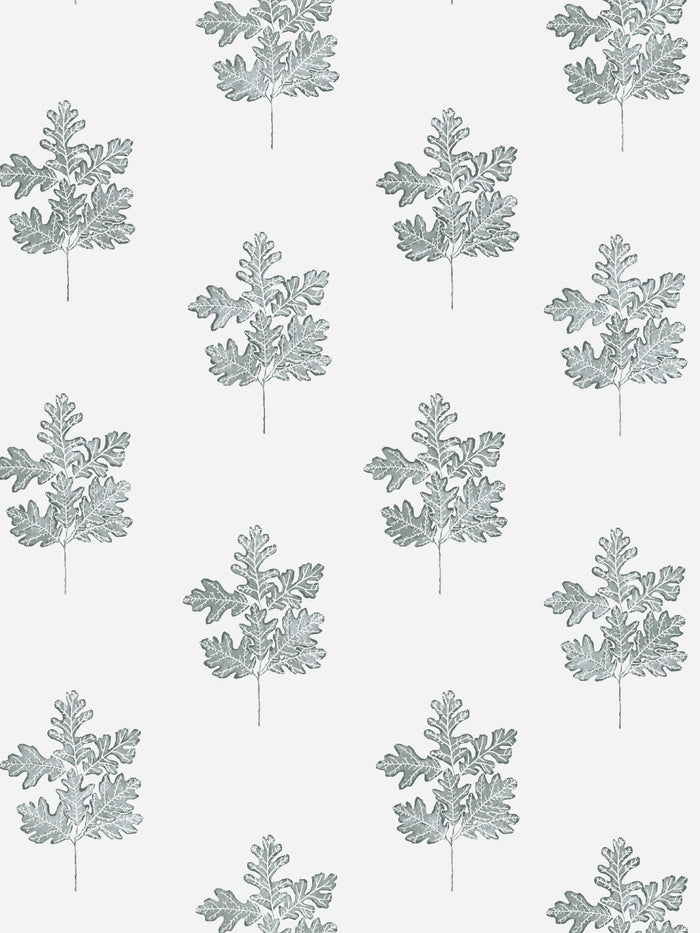 'Valley Oak Leaf' Wallpaper by Nathan Turner - Sage