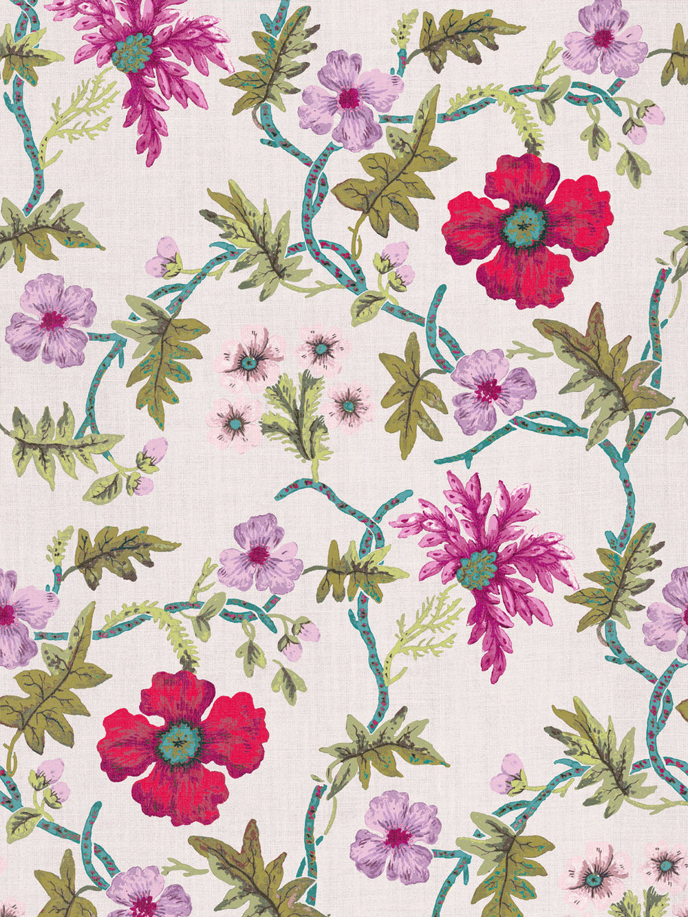 vendela linen fabric by sjp cream