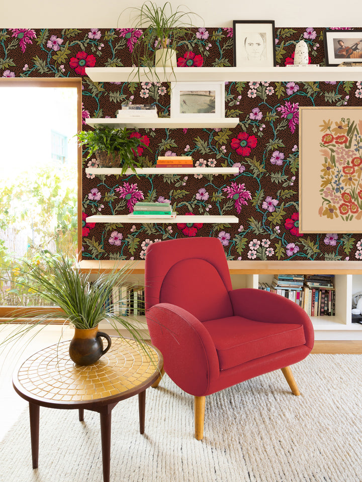 vendela-wallpaper-by-sarah-jessica-parker-scarlet-on-brown