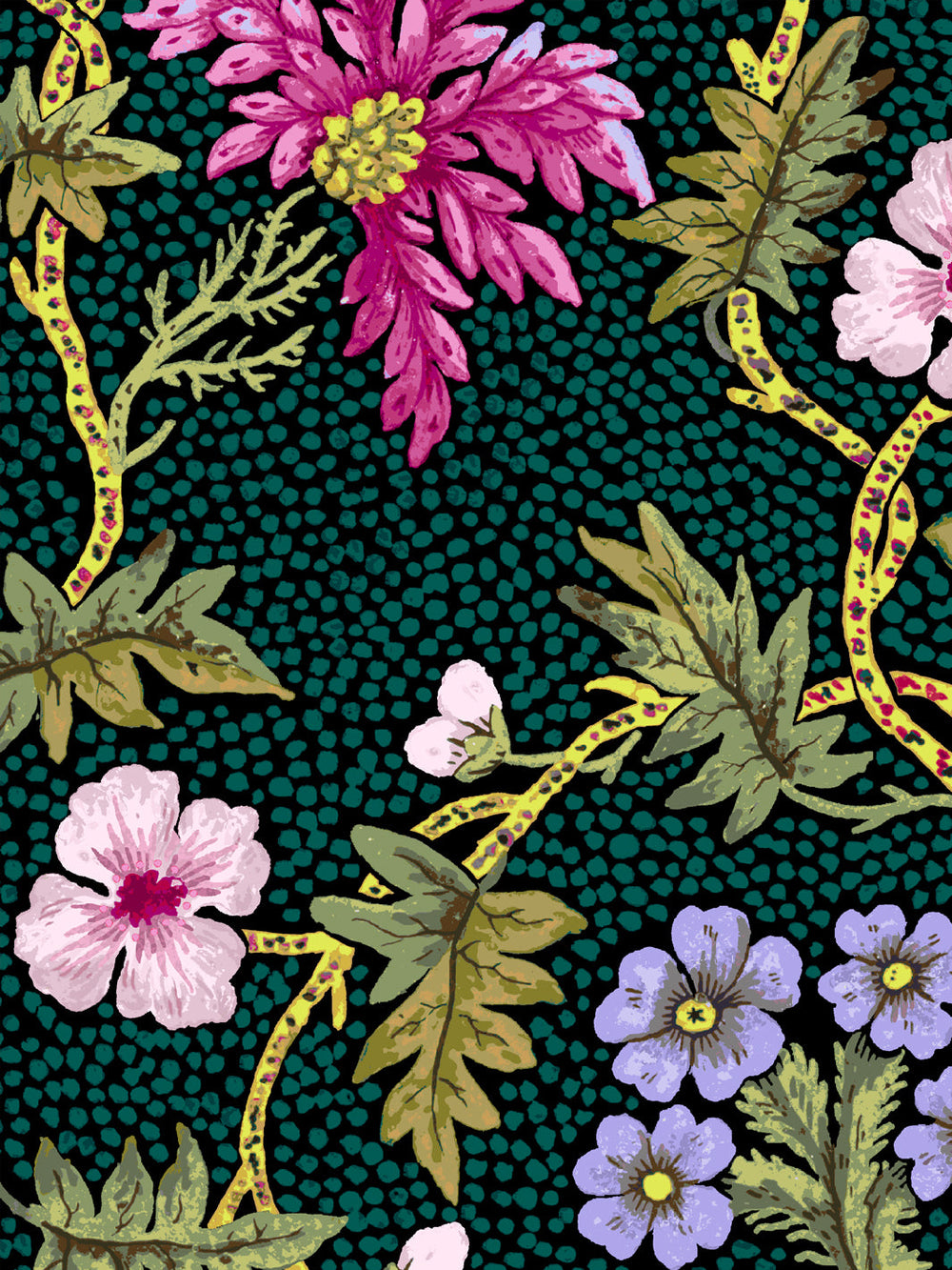 vendela-wallpaper-by-sarah-jessica-parker-teal-on-black