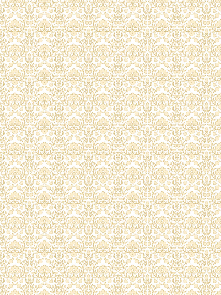 'Viola' Wallpaper by Wallshoppe - Butter