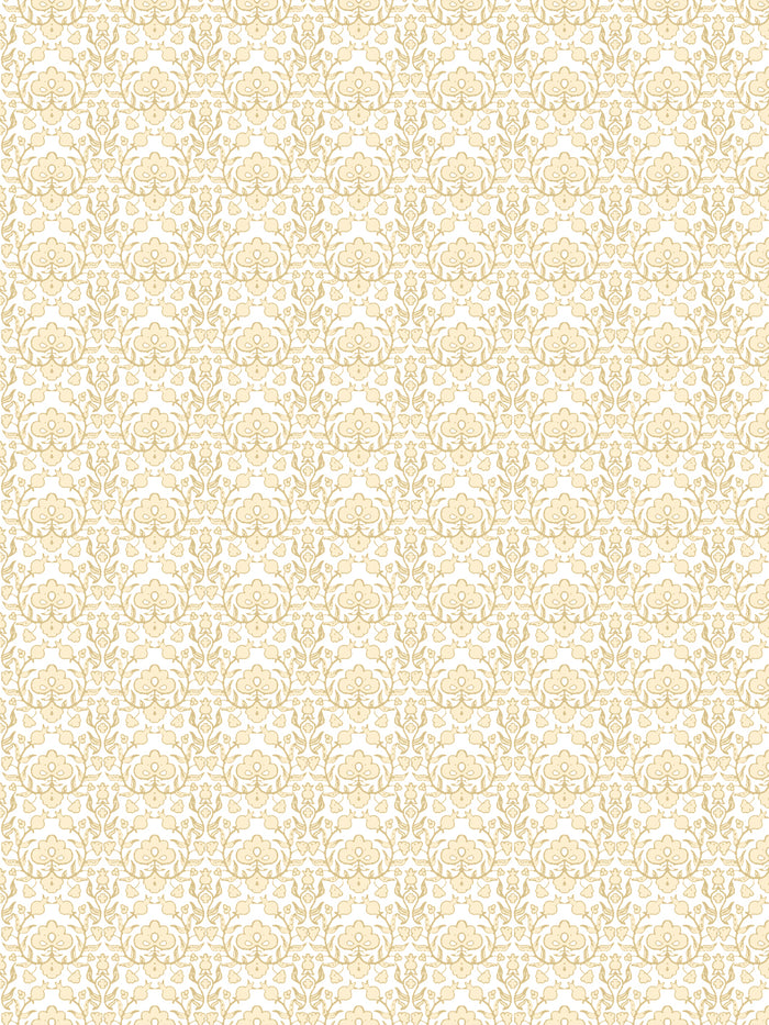 'Viola' Wallpaper by Wallshoppe - Butter