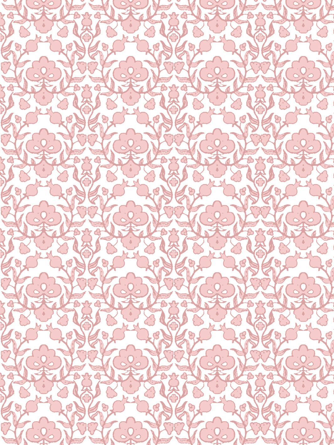 'Viola' Wallpaper by Wallshoppe - Rosewood