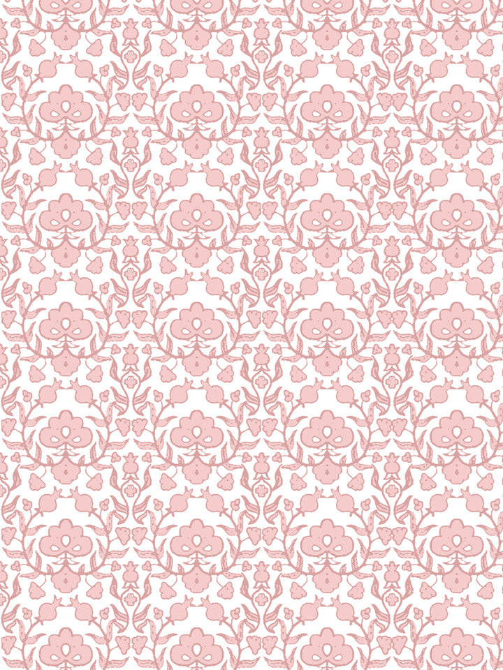 'Viola' Wallpaper by Wallshoppe - Rosewood