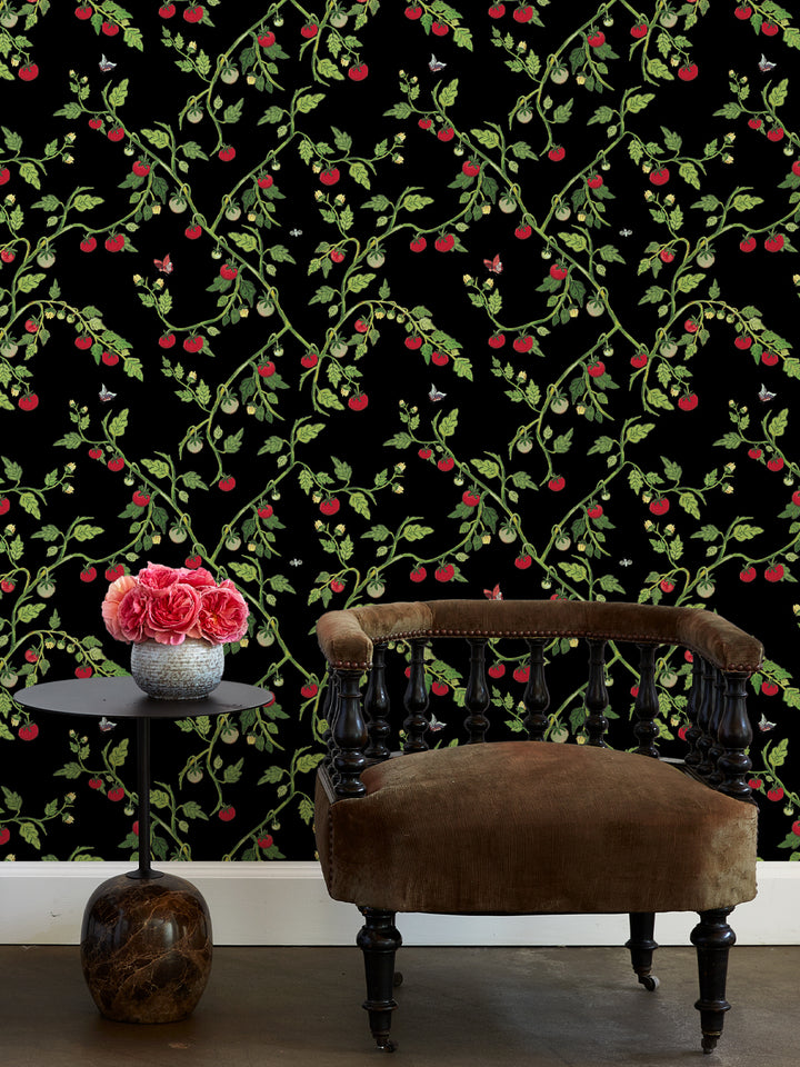 vite-di-pomodoro-wallpaper-by-carly-beck-black