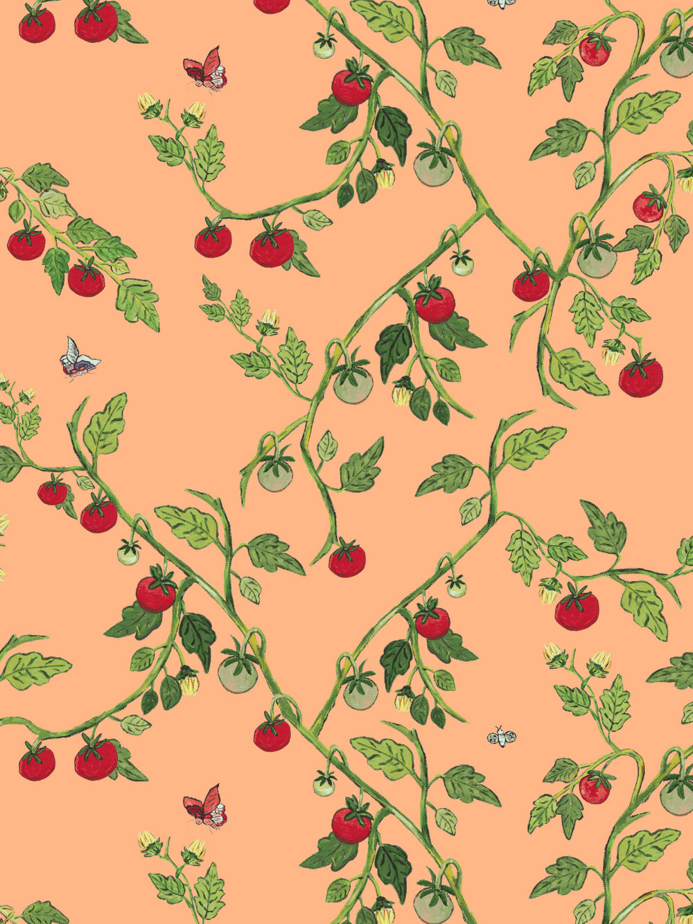vite-di-pomodoro-wallpaper-by-carly-beck-orange