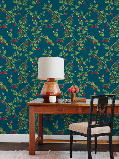 vite di pomodoro wallpaper by carly beck peacock