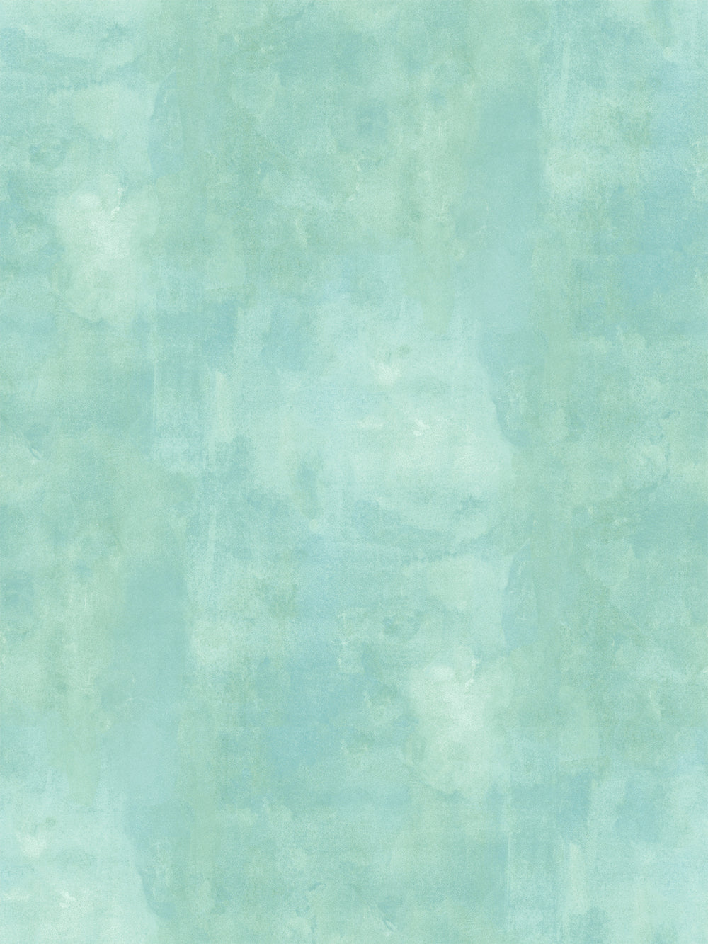 Aqua blue textured wallpaper with watercolor wash pattern