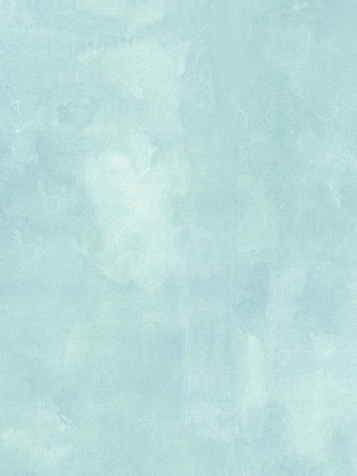 Blue watercolor textured wallpaper close-up with mottled brush effect