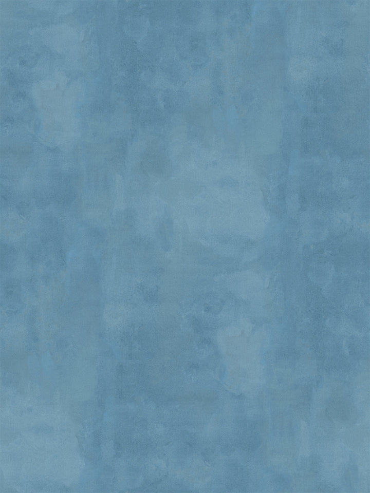 Cadet blue textured wallpaper with subtle wash pattern