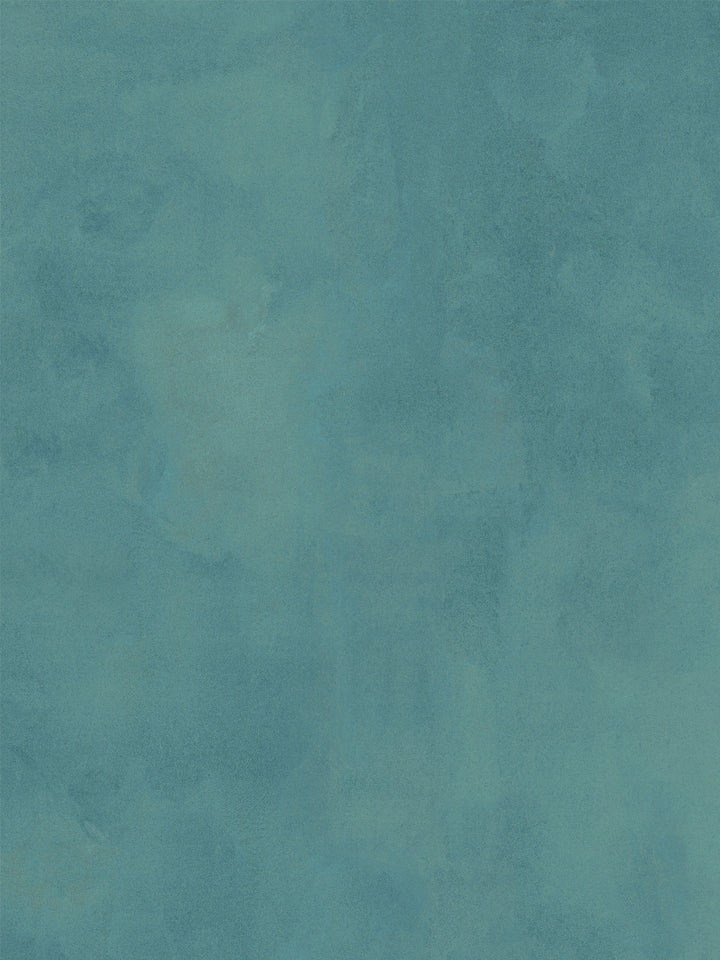 Ocean blue mottled wallpaper texture on wall