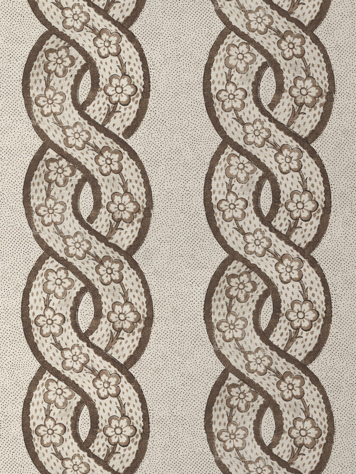 'Whitby' Grasscloth Wallpaper by Nathan Turner - Brown