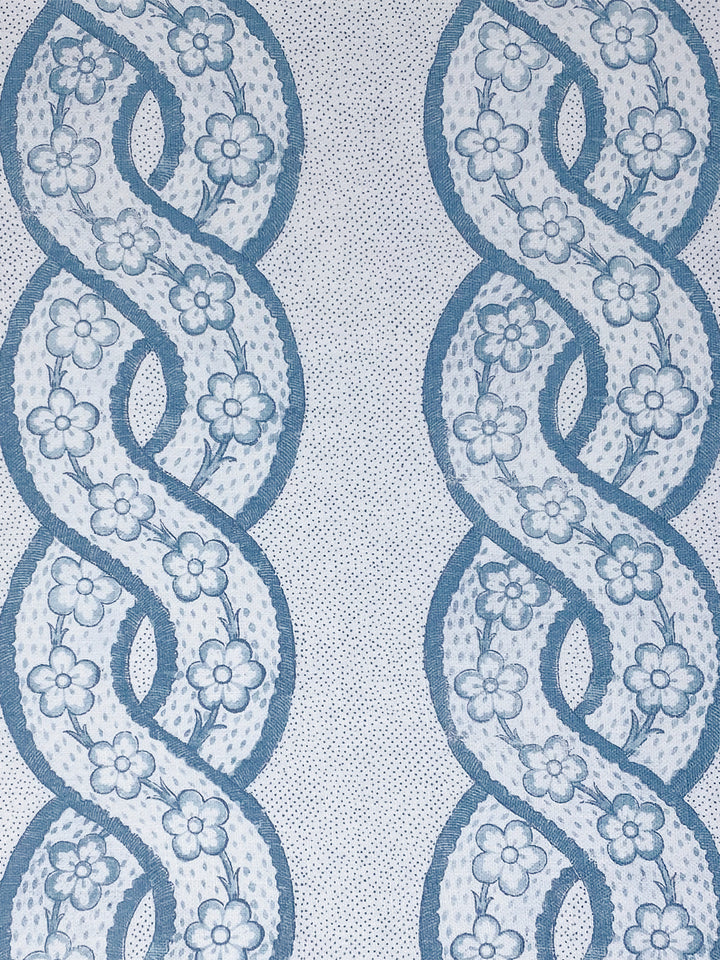 whitby linen fabric by nathan turner blue