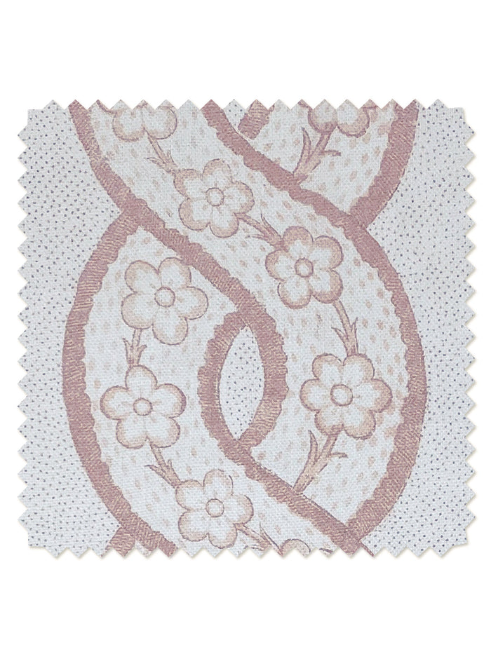 'Whitby' Linen Fabric by Nathan Turner - Pink