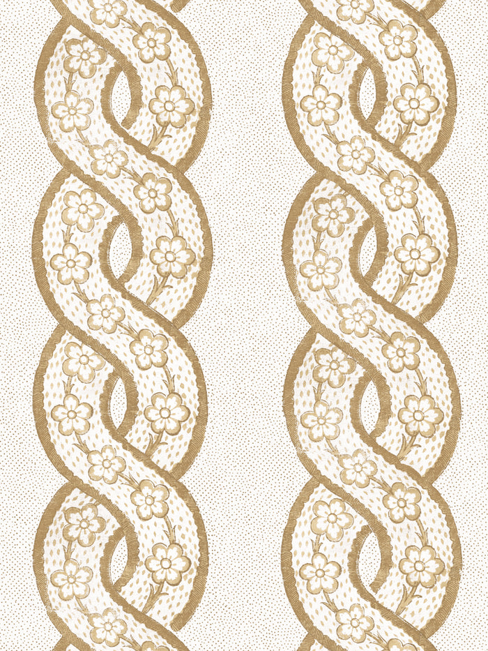 'Whitby' Wallpaper by Nathan Turner - Gold