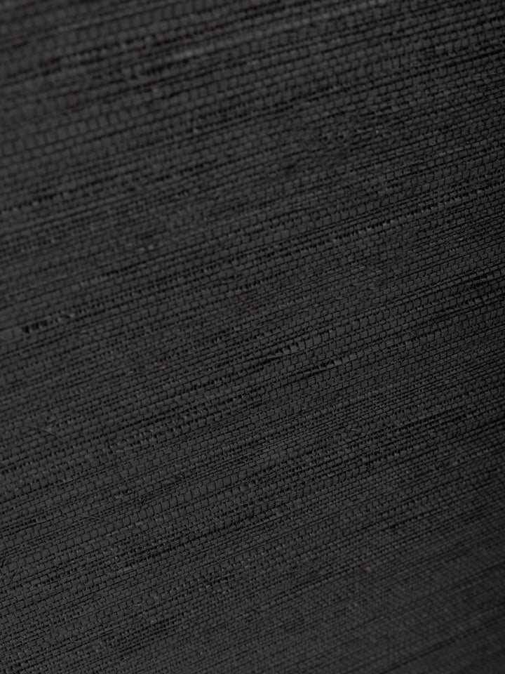 woven solid grasscloth wallpaper in fog