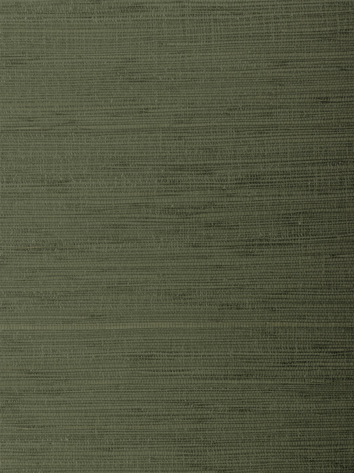 woven solid grasscloth wallpaper in lawn