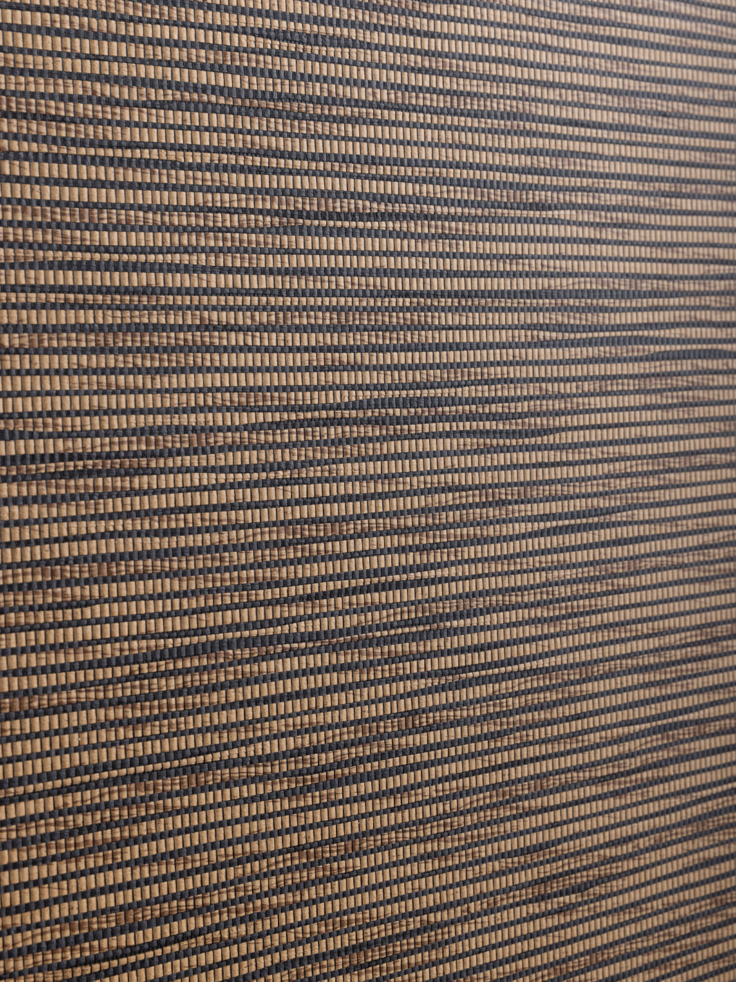 woven textures grasscloth wallpaper in cinnamon stripe
