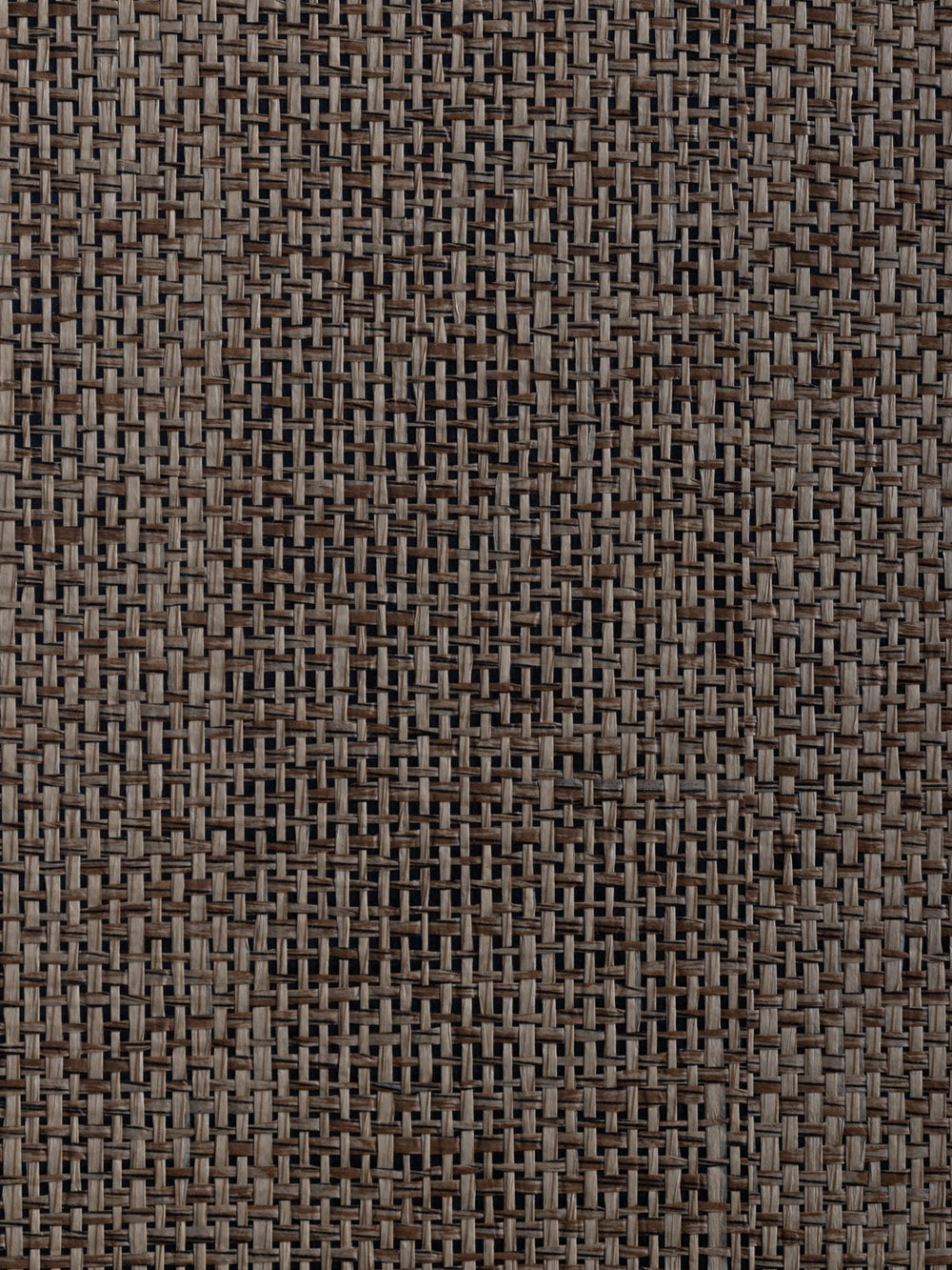 woven textures grasscloth wallpaper in rattan black