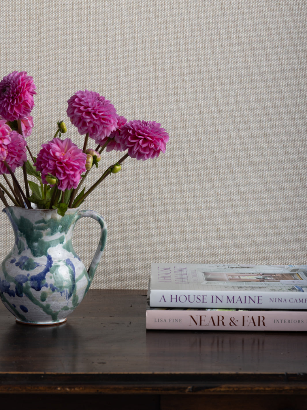 woven textures grasscloth wallpaper in stone weave