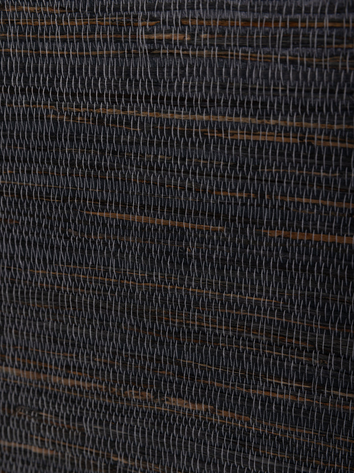 woven two tone grasscloth wallpaper in chambray