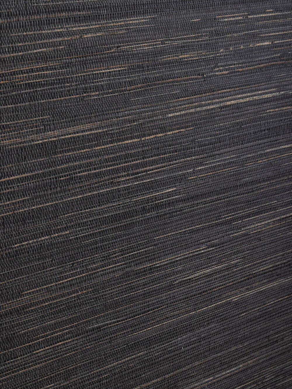 woven two tone grasscloth wallpaper in tar