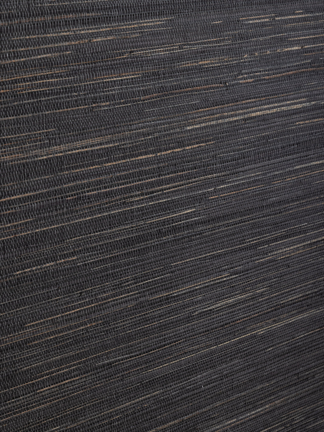 woven two tone grasscloth wallpaper in tar