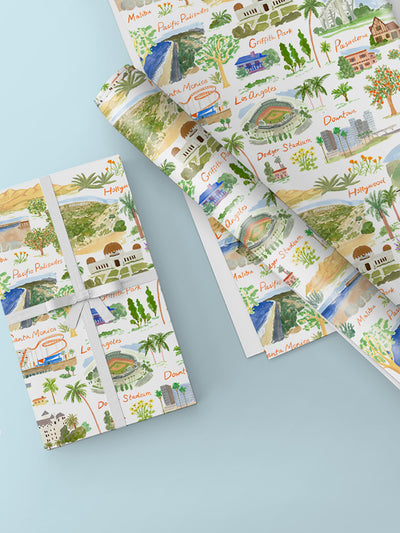 'We Love LA' Gift Wrap